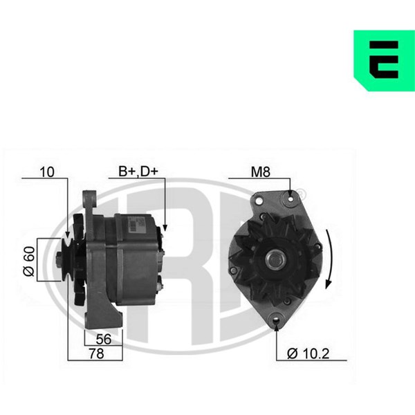 Generator 14V 65A