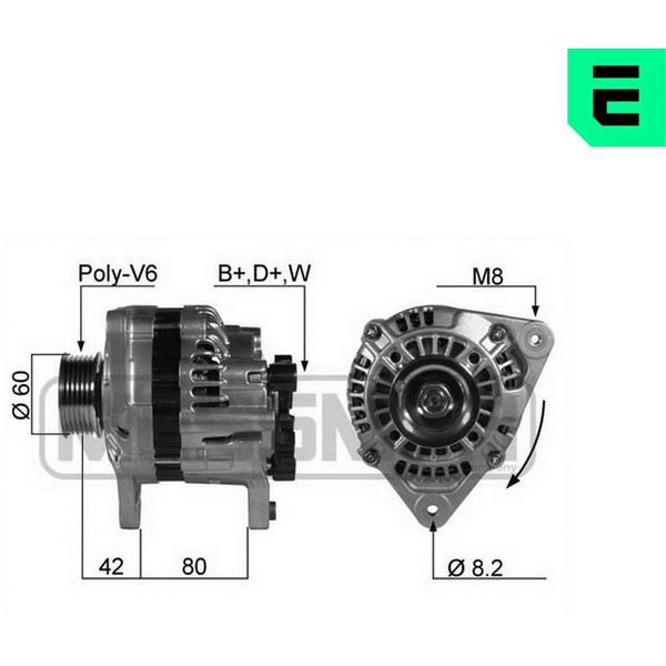 Generator 14V 70A