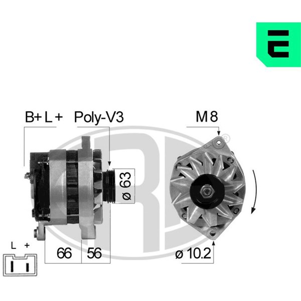 Generator 14V 90A