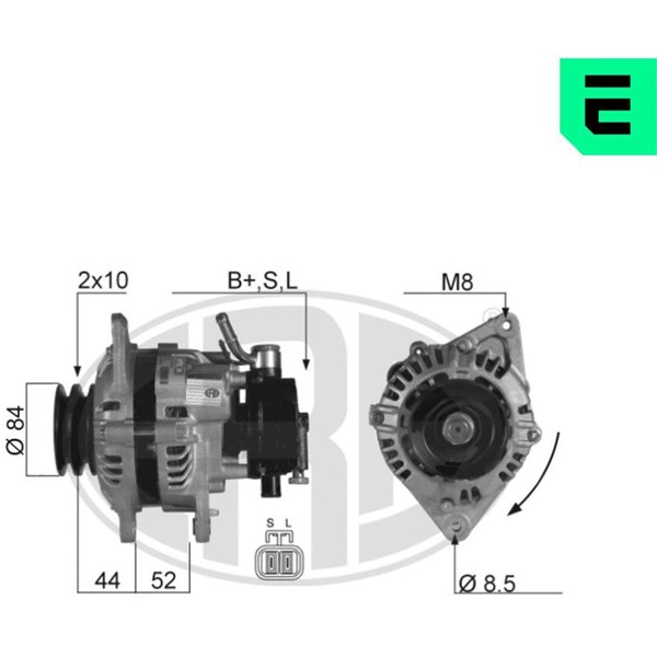 Generator 14V 110A