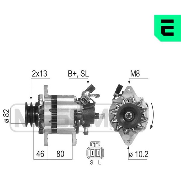 Generator 28V 35A