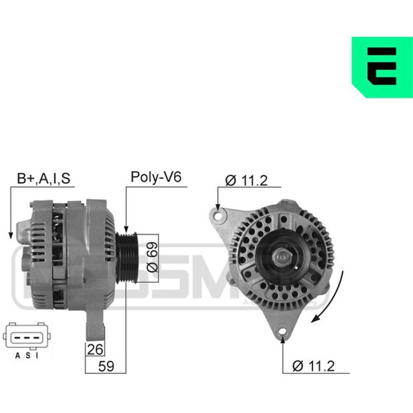 Generator 14V 130A