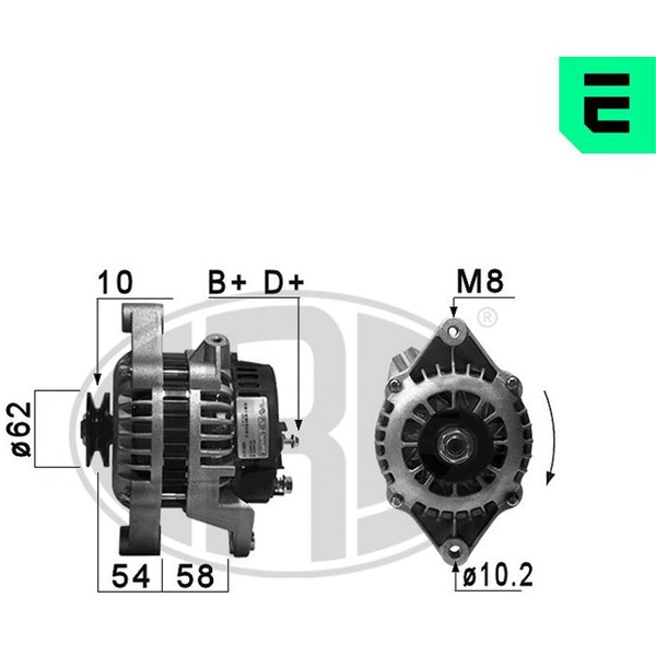 Generator 14V 100A