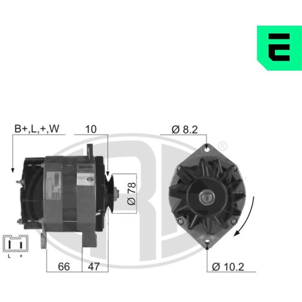 Generator 14V 105A