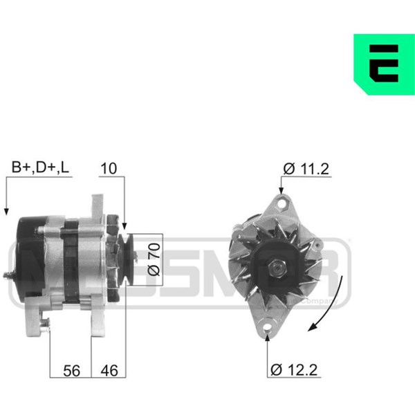 Generator 14V 45A