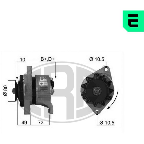 Generator 14V 33A