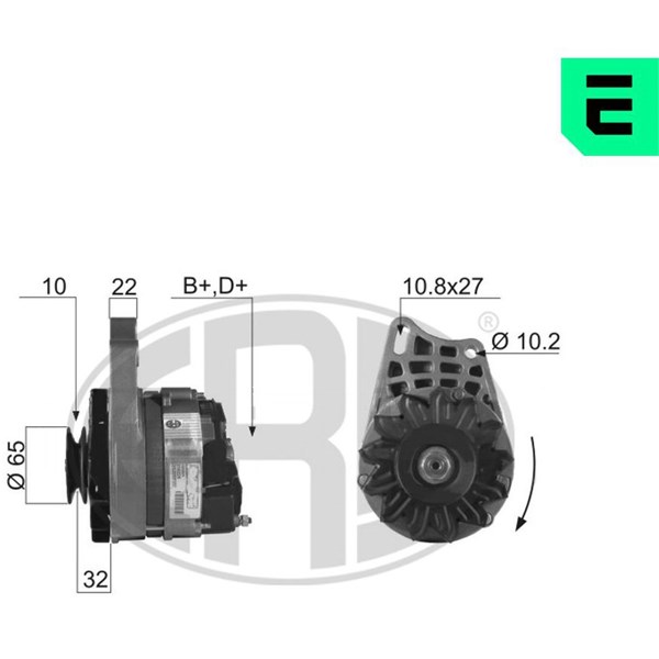 Generator 14V 45A