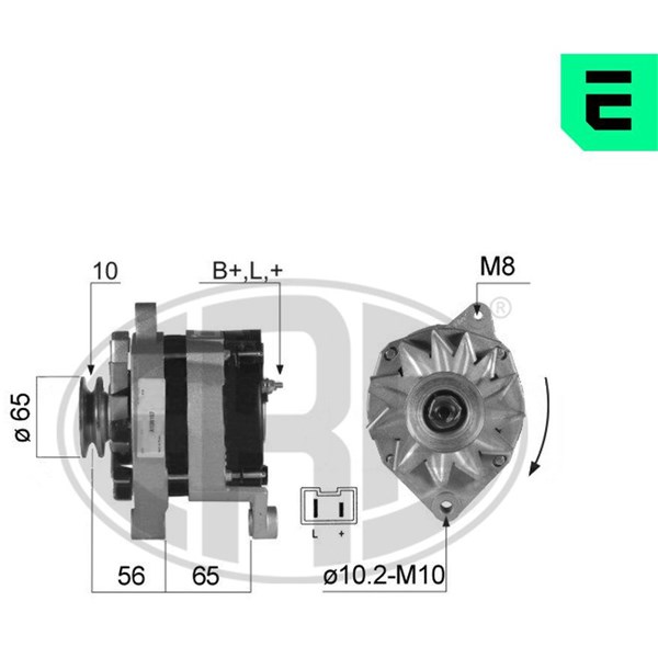 Generator 14V 60A