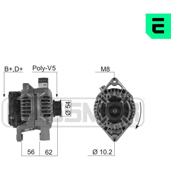 Generator 14V 100A