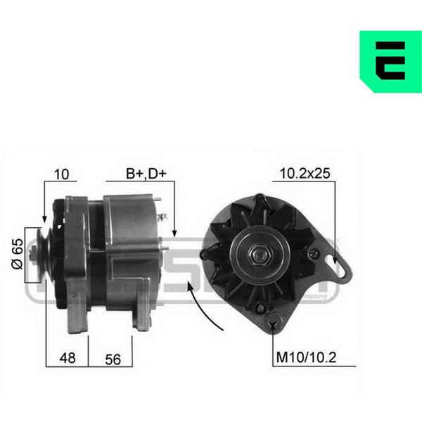 Generator 14V 65A