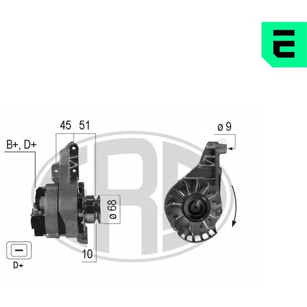 Generator 14V 60A