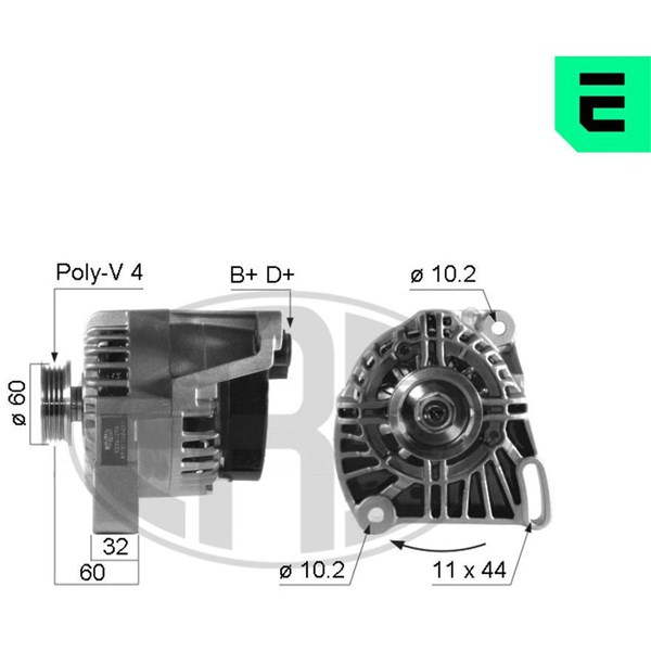 Generator 14V 65A
