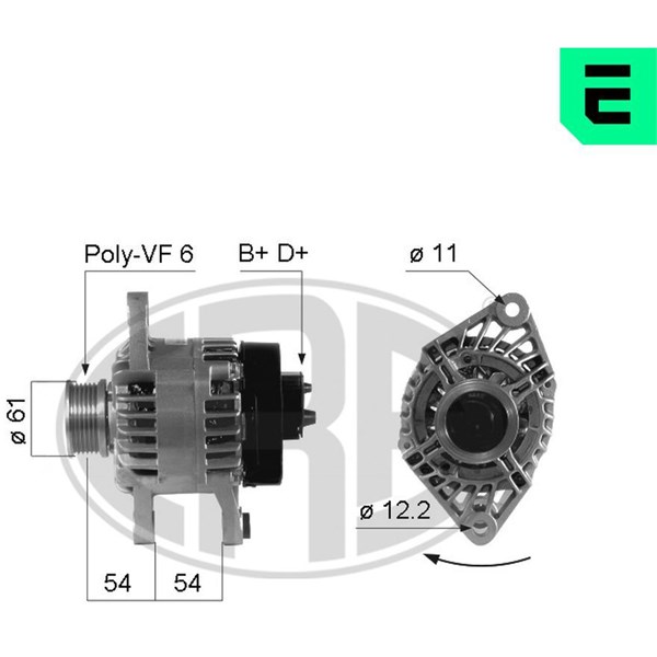 Generator 14V 100A