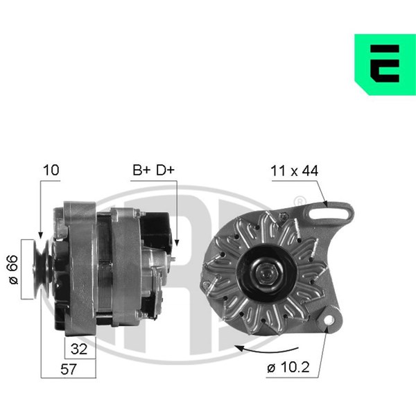 Generator 14V 45A