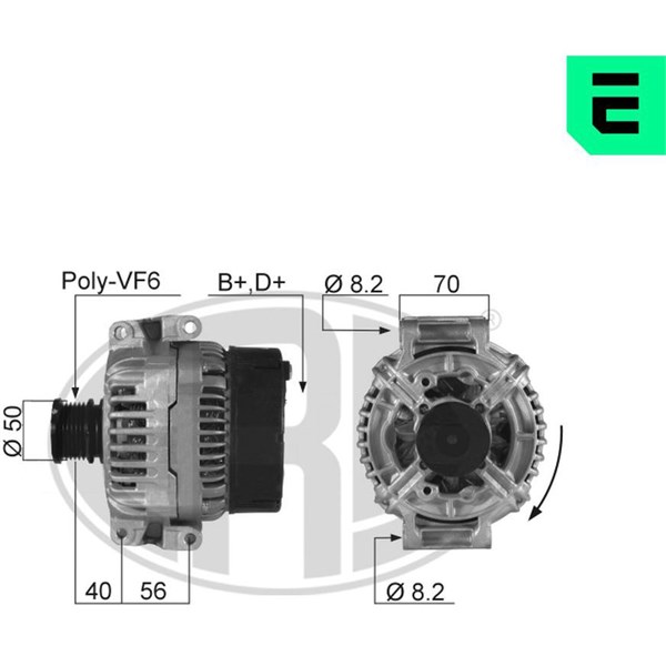 Generator 14V 150A