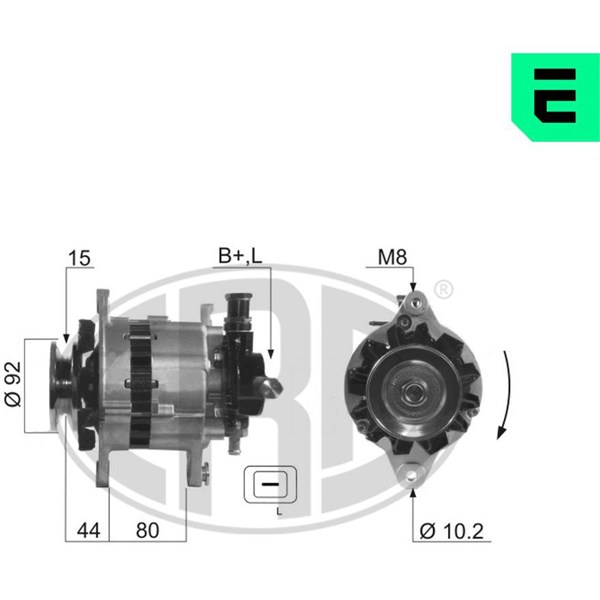 Generator 14V 55A