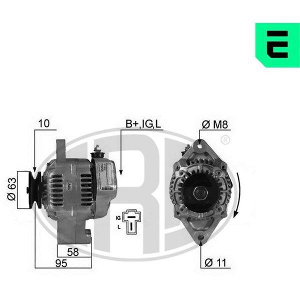 Generator 14V 50A