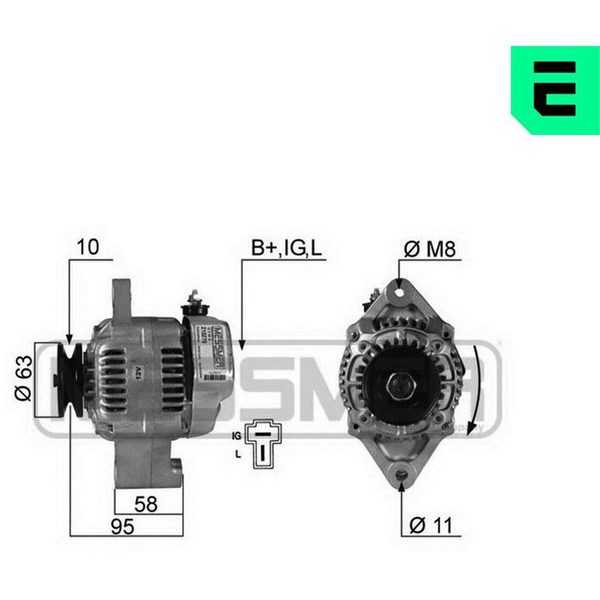 Generator 14V 50A