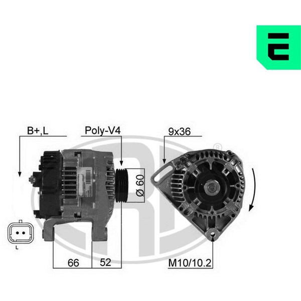 Generator 14V 75A