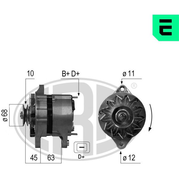 Generator 14V 65A