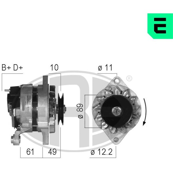 Generator 14V 65A