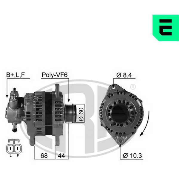 Generator 14V 100A