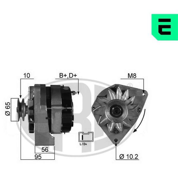 Generator 14V 70A