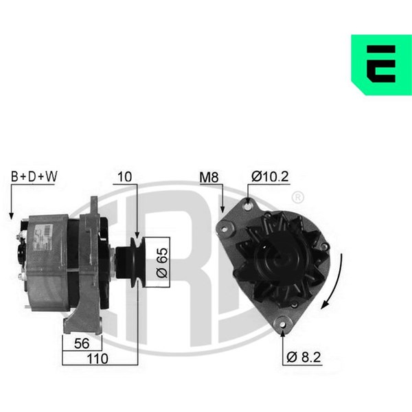 Generator 14V 65A
