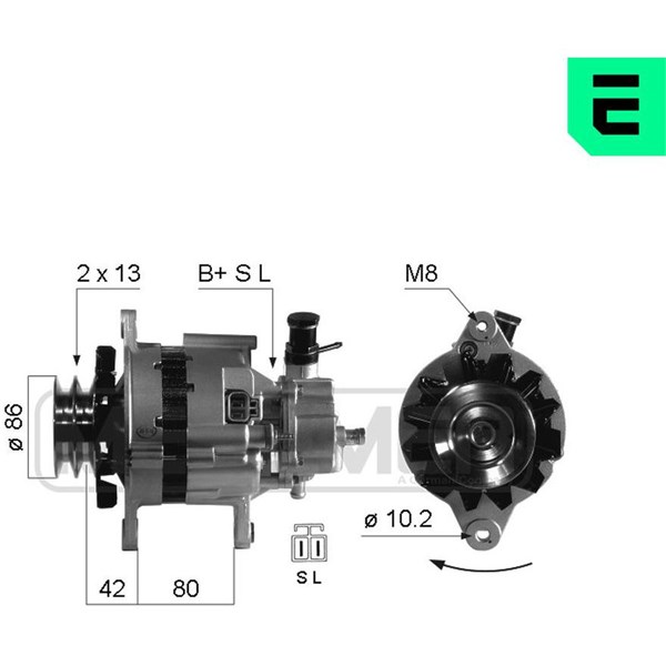 Generator 14V 50A