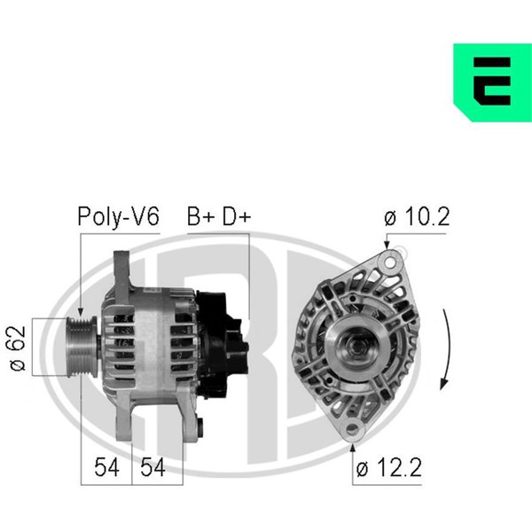 Generator 14V 85A