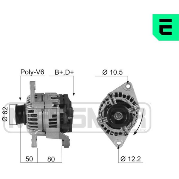 Generator 14V 85A