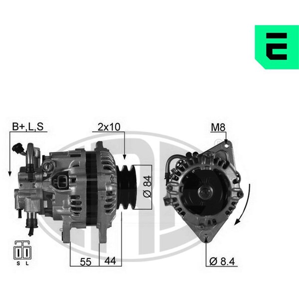 Generator 14V 75A