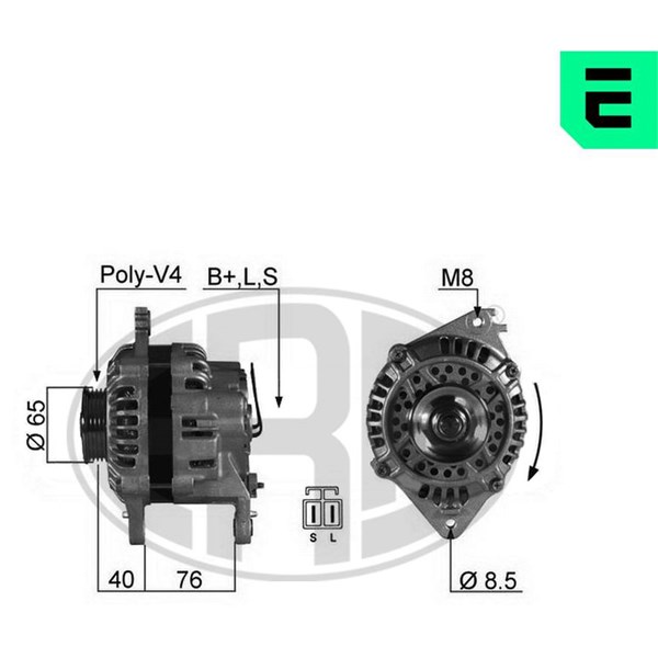Generator 14V 90A