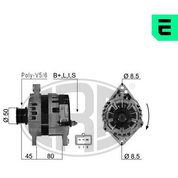 Generator 14V 85A
