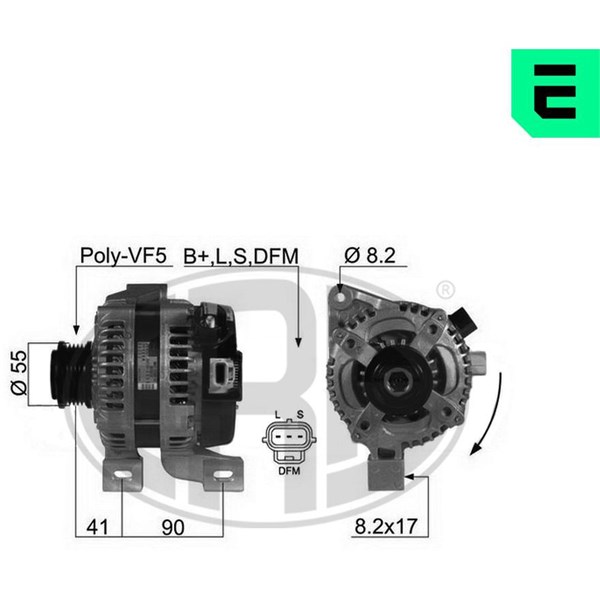 Generator 14V 150A