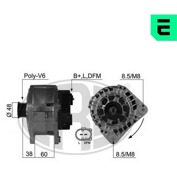 Generator 14V 120A