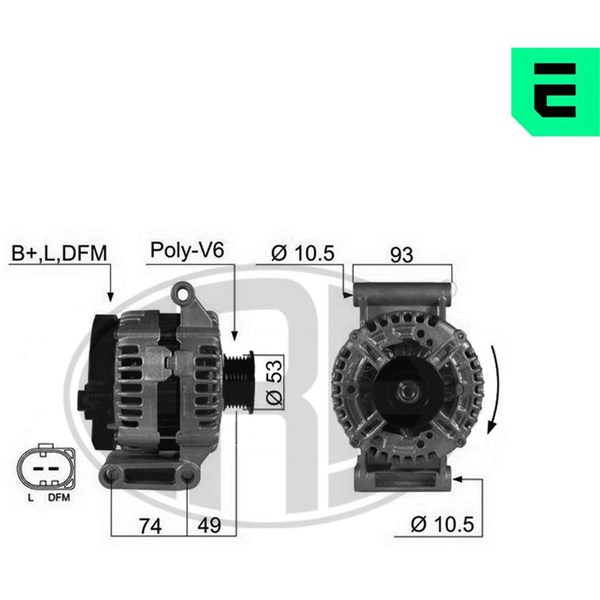 Generator 14V 150A
