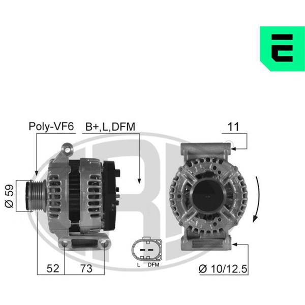 Generator 14V 150A
