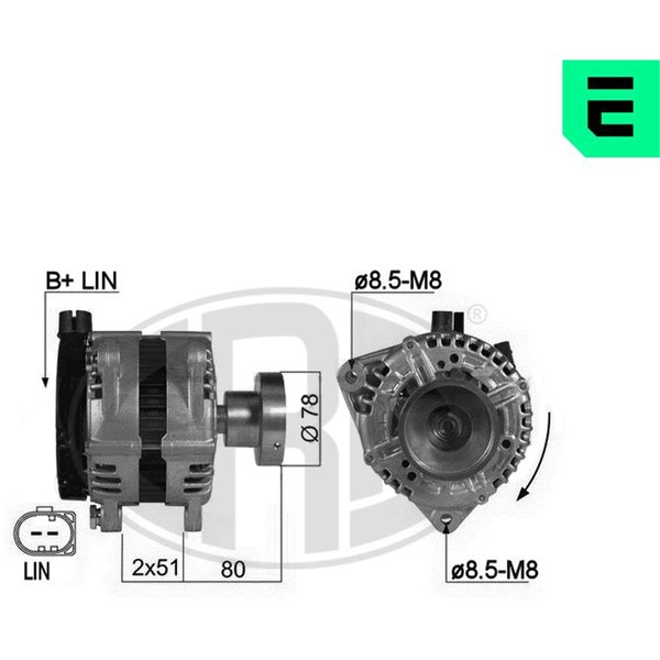 Generator 14V 150A