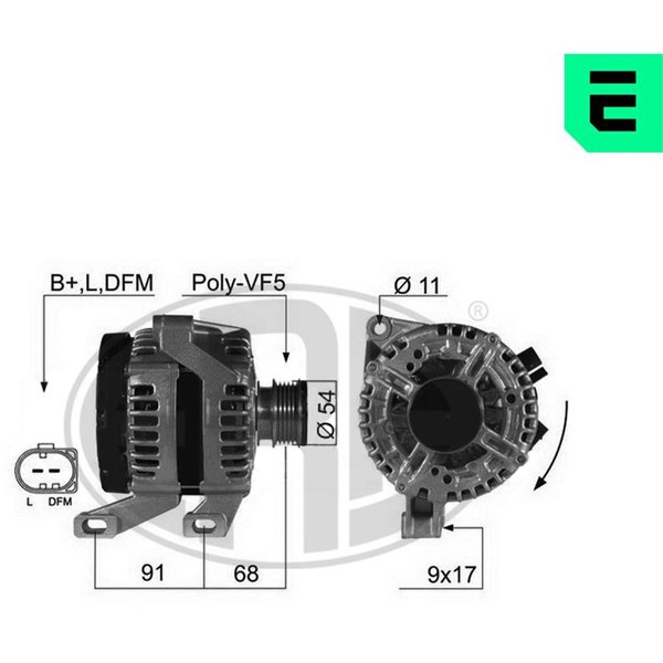 Generator 14V 150A
