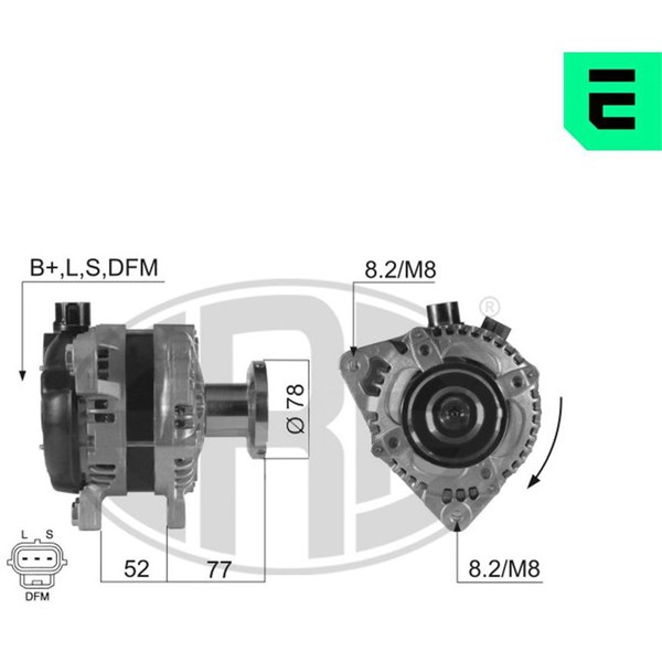 Generator 14V 150A