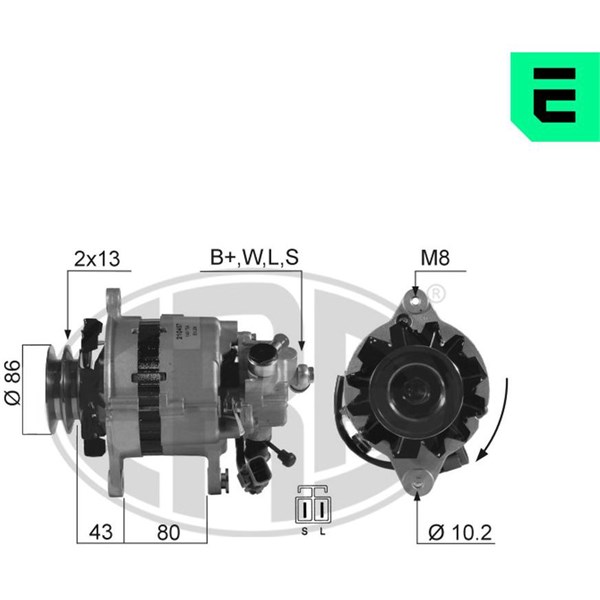 Generator 14V 70A Generator 14V 70A