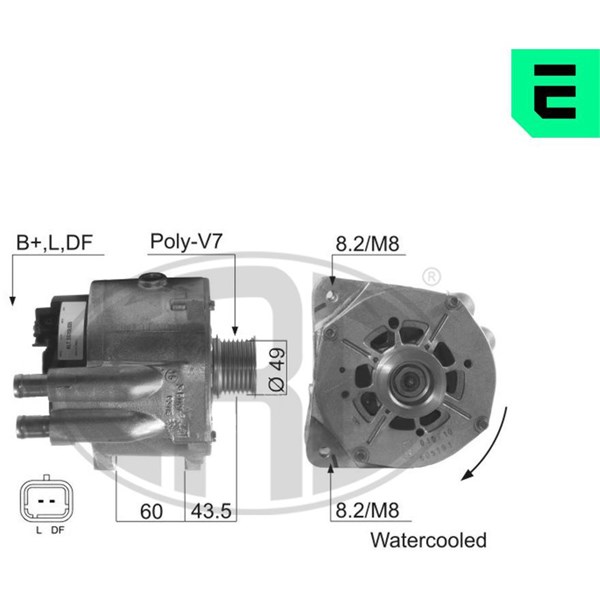 Generator 14V 150A