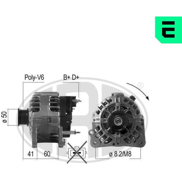 Generator 14V 90A