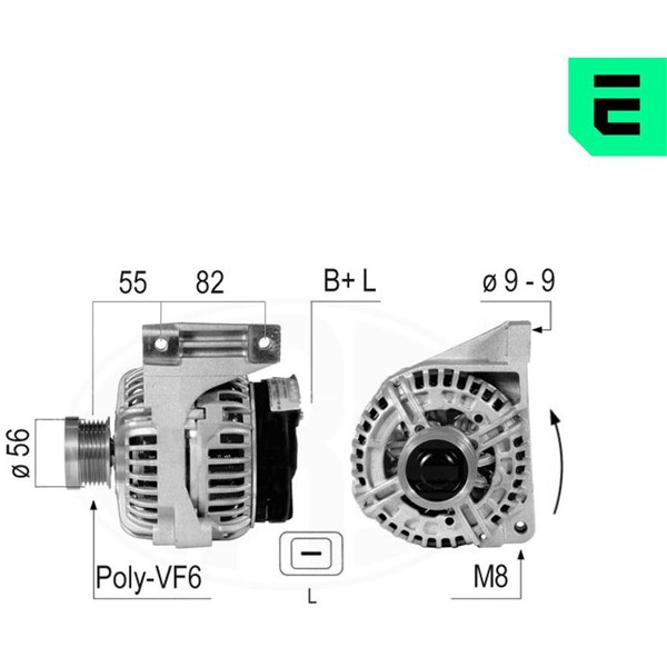 Generator 14V 140A