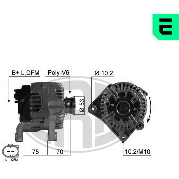 Generator 14V 150A