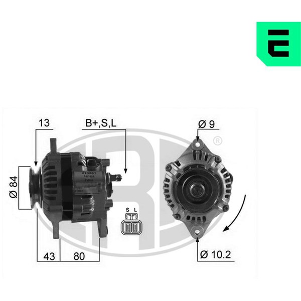 Generator 14V 90A