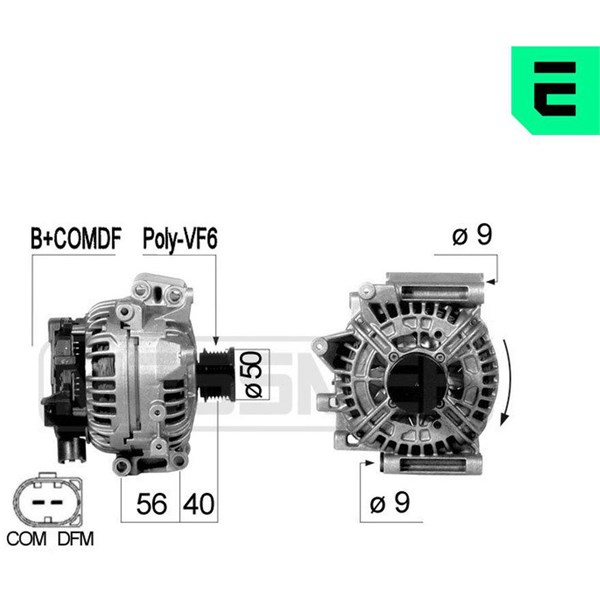 Generator 14V 200A