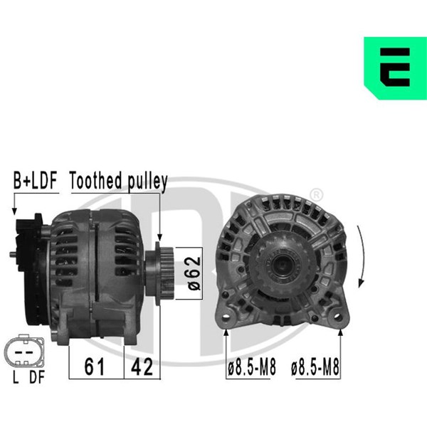 Generator 14V 150A