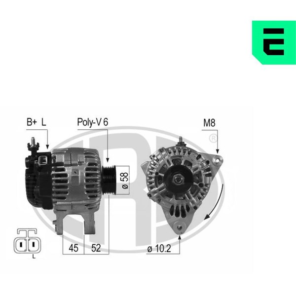 Generator 14V 120A